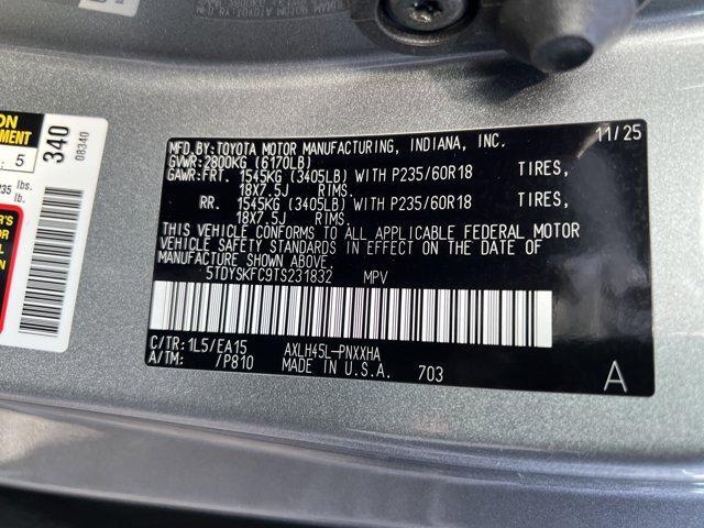 new 2026 Toyota Sienna car, priced at $50,480