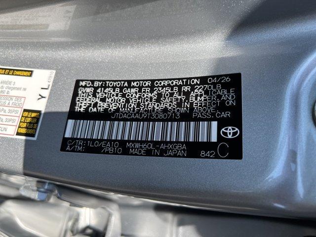 new 2026 Toyota Prius car, priced at $33,760
