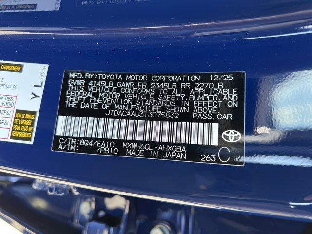 new 2026 Toyota Prius car, priced at $33,556