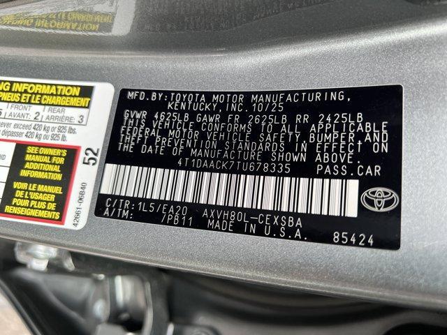 new 2026 Toyota Camry car, priced at $35,994