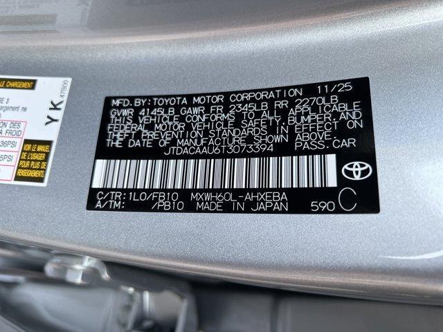 new 2026 Toyota Prius car, priced at $30,418