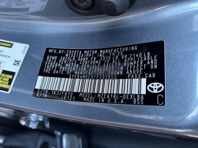 new 2026 Toyota Corolla car, priced at $24,229