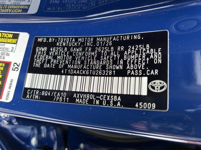 new 2026 Toyota Camry car, priced at $34,197