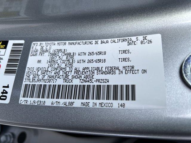 new 2026 Toyota Tacoma car, priced at $55,353