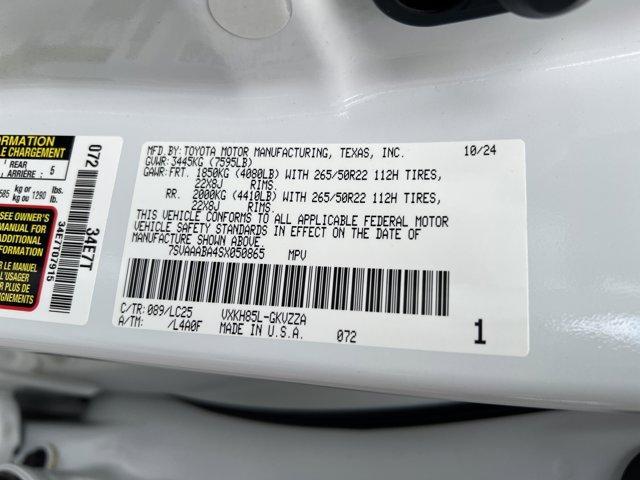 new 2025 Toyota Sequoia car