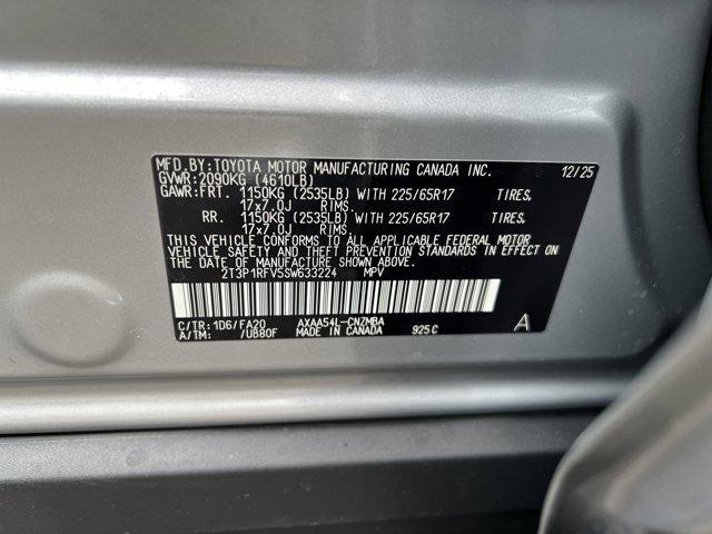 new 2025 Toyota RAV4 car, priced at $34,160