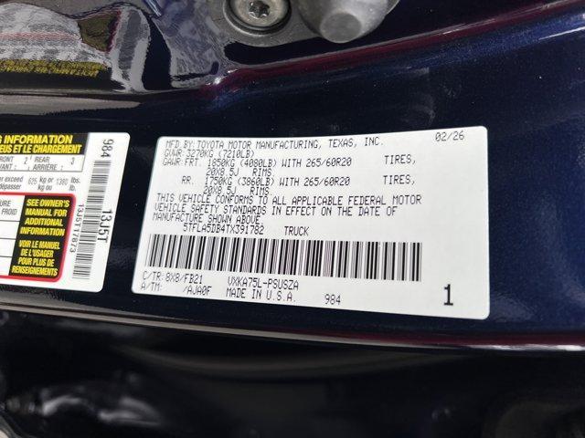 new 2026 Toyota Tundra car, priced at $51,880