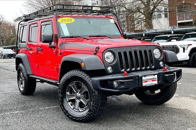 used 2018 Jeep Wrangler JK Unlimited car, priced at $19,495