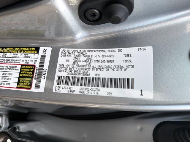 new 2026 Toyota Sequoia car, priced at $78,866