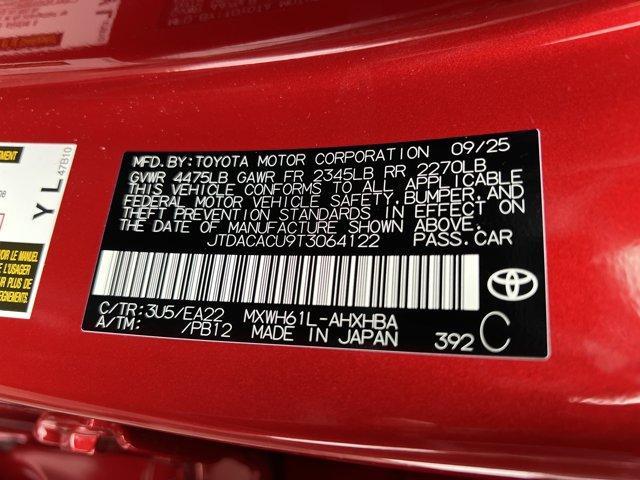 new 2026 Toyota Prius Plug-In Hybrid car, priced at $44,979