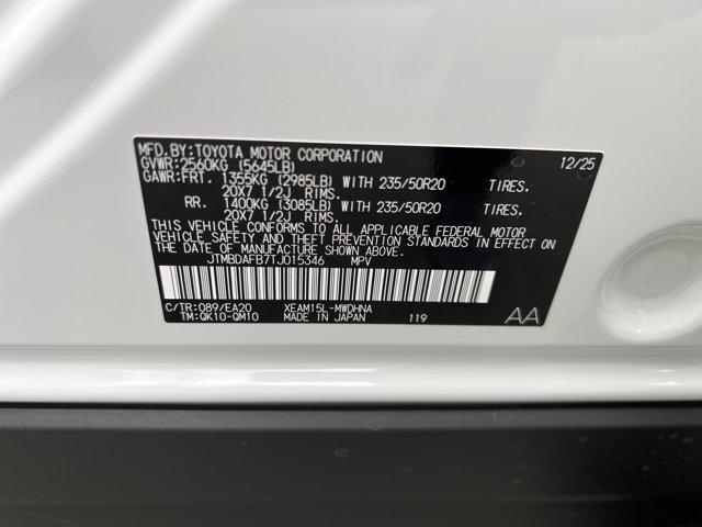 new 2026 Toyota bZ car, priced at $48,144