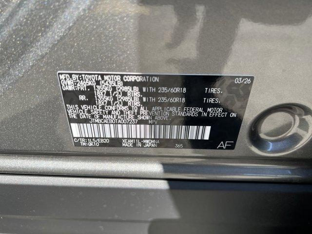 new 2026 Toyota bZ car