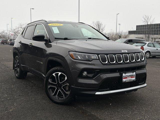used 2022 Jeep Compass car, priced at $21,950