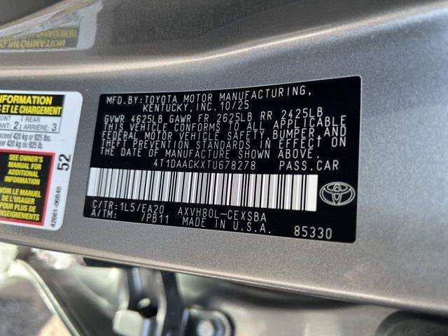 new 2026 Toyota Camry car