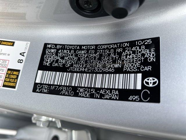 new 2026 Toyota Corolla Hybrid car, priced at $28,614