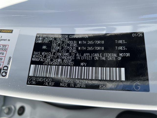 new 2026 Toyota 4Runner car, priced at $56,584