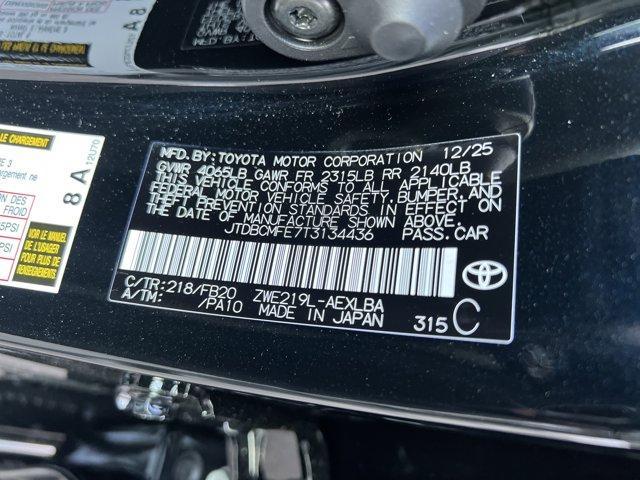 new 2026 Toyota Corolla Hybrid car, priced at $26,079