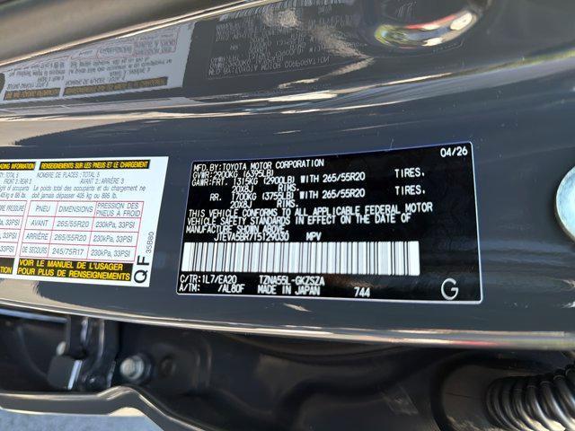 new 2026 Toyota 4Runner car, priced at $55,725