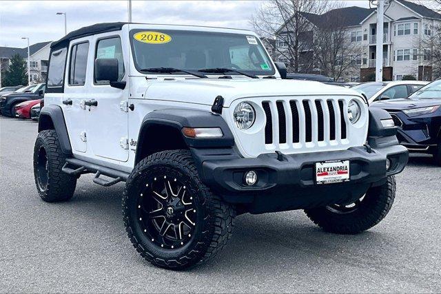 used 2018 Jeep Wrangler Unlimited car, priced at $17,995