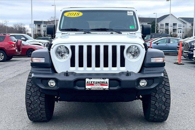 used 2018 Jeep Wrangler Unlimited car, priced at $17,995