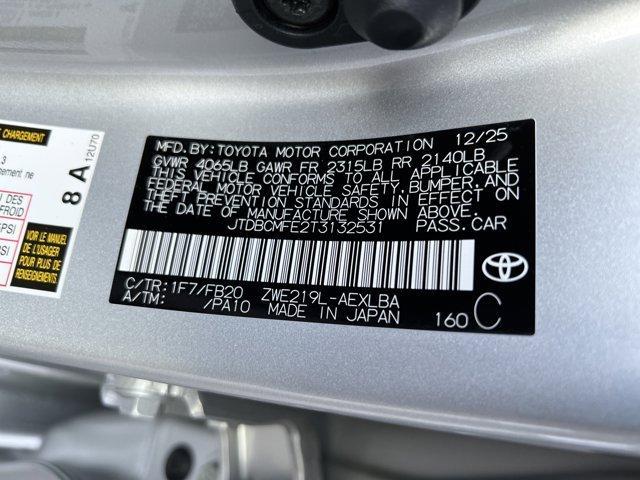 new 2026 Toyota Corolla Hybrid car, priced at $26,079