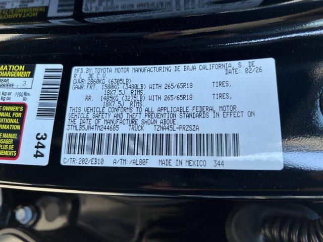 new 2026 Toyota Tacoma car, priced at $53,451