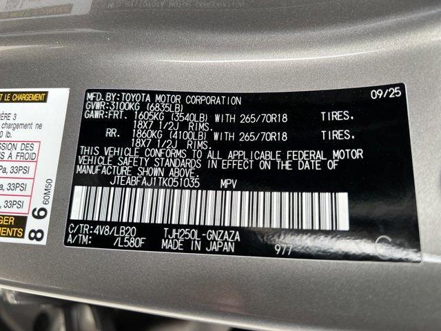 new 2026 Toyota Land Cruiser car, priced at $71,330