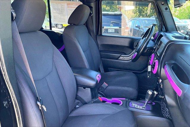 used 2016 Jeep Wrangler Unlimited car, priced at $13,645