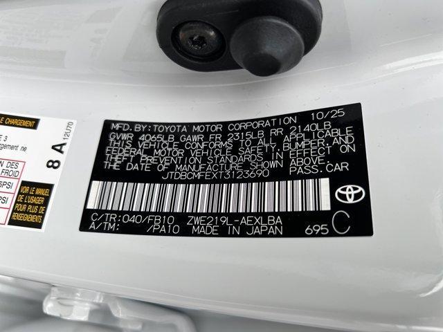 new 2026 Toyota Corolla Hybrid car, priced at $27,214