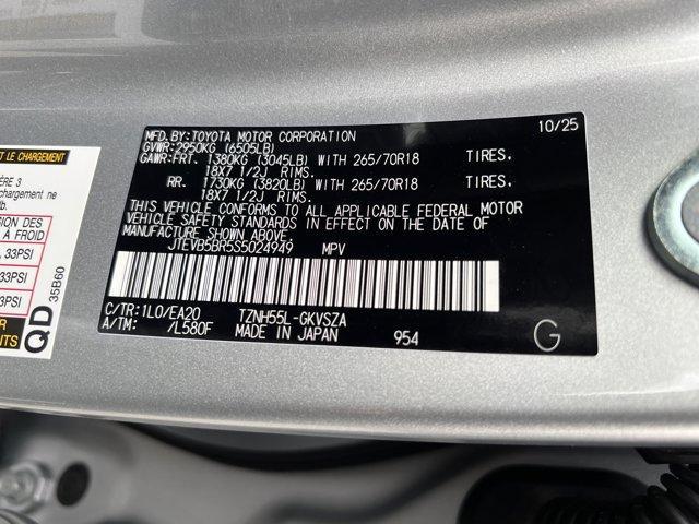 new 2025 Toyota 4Runner Hybrid car, priced at $62,539