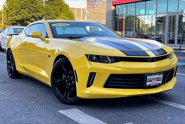 used 2018 Chevrolet Camaro car, priced at $17,945
