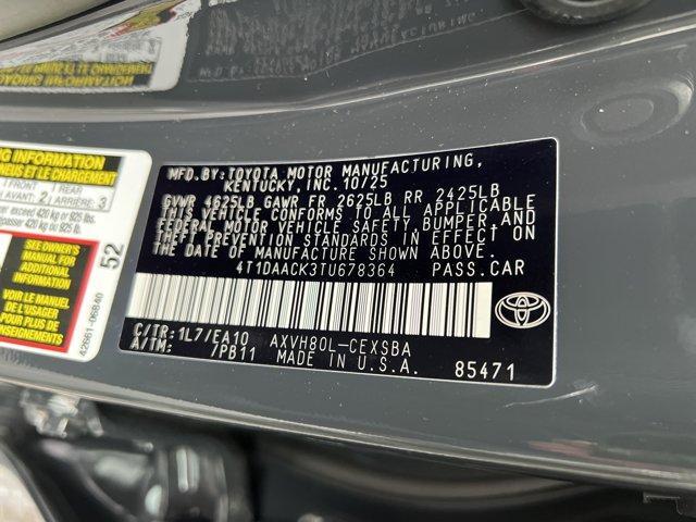 new 2026 Toyota Camry car, priced at $34,784