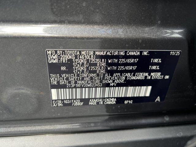 new 2025 Toyota RAV4 car, priced at $36,679