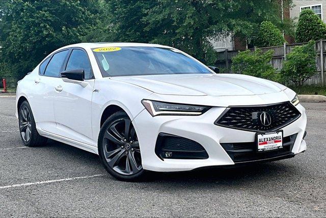 used 2022 Acura TLX car, priced at $29,445