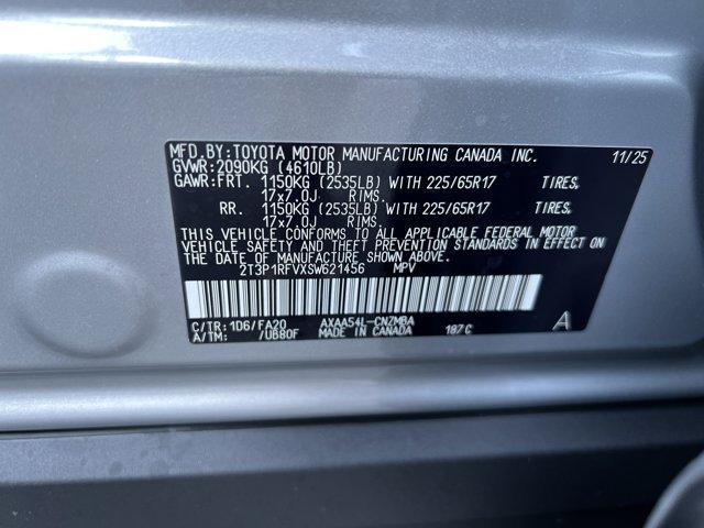 new 2025 Toyota RAV4 car, priced at $35,754