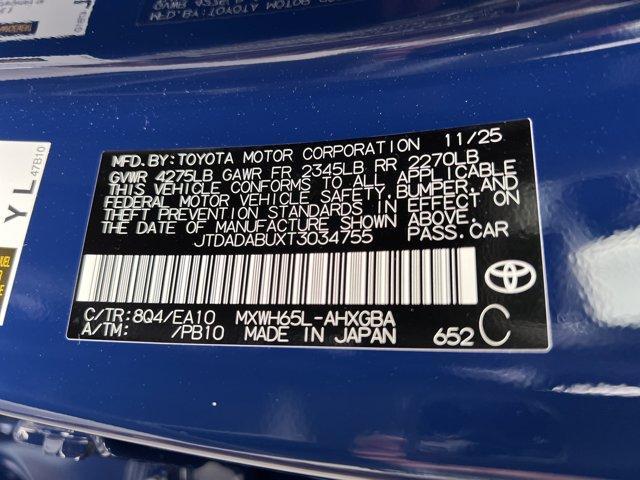 new 2026 Toyota Prius car, priced at $36,919