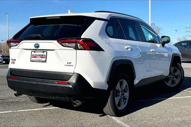 used 2022 Toyota RAV4 Hybrid car, priced at $25,495