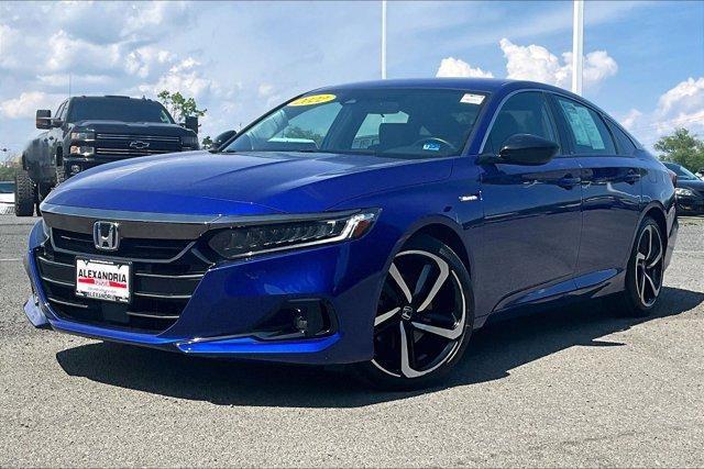 used 2022 Honda Accord Hybrid car, priced at $27,645