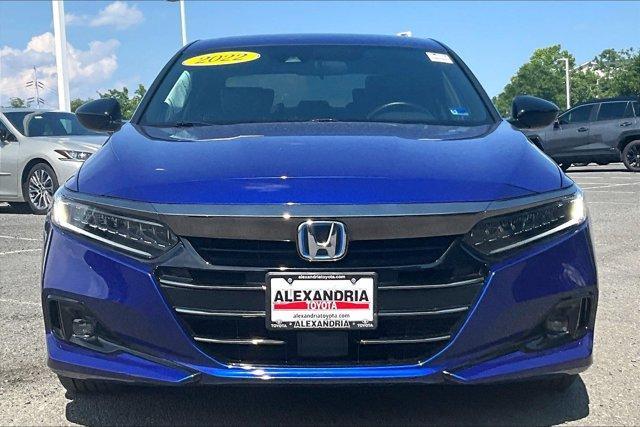 used 2022 Honda Accord Hybrid car, priced at $27,645