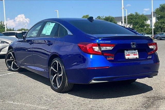 used 2022 Honda Accord Hybrid car, priced at $27,645