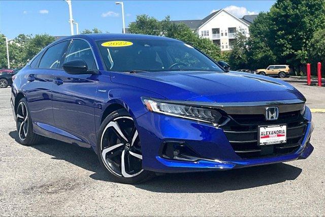 used 2022 Honda Accord Hybrid car, priced at $27,645