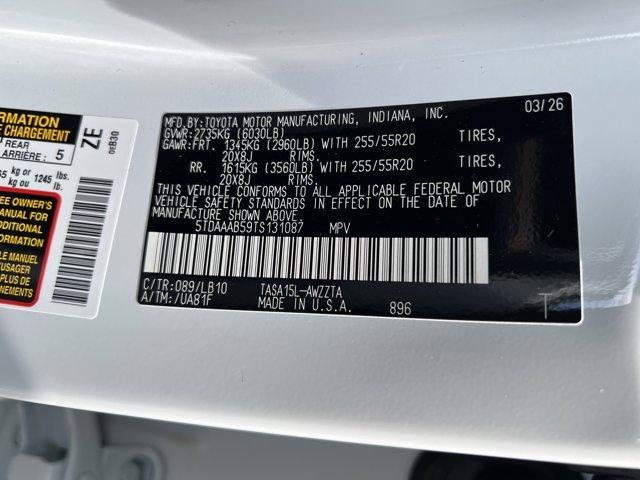 new 2026 Toyota Grand Highlander car