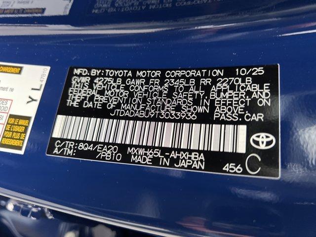 new 2026 Toyota Prius car, priced at $40,114