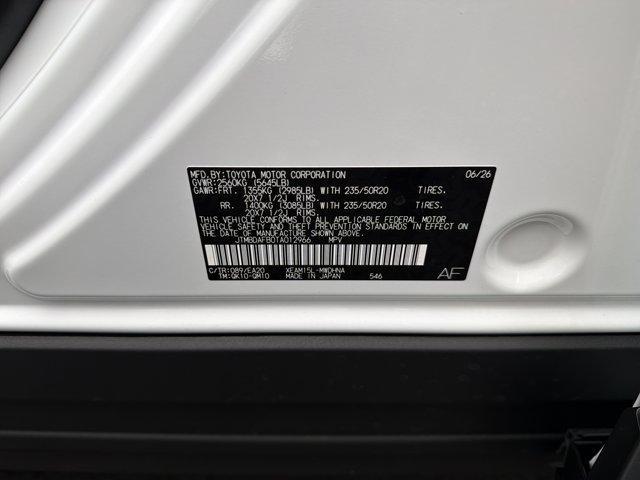 new 2026 Toyota bZ car, priced at $47,592