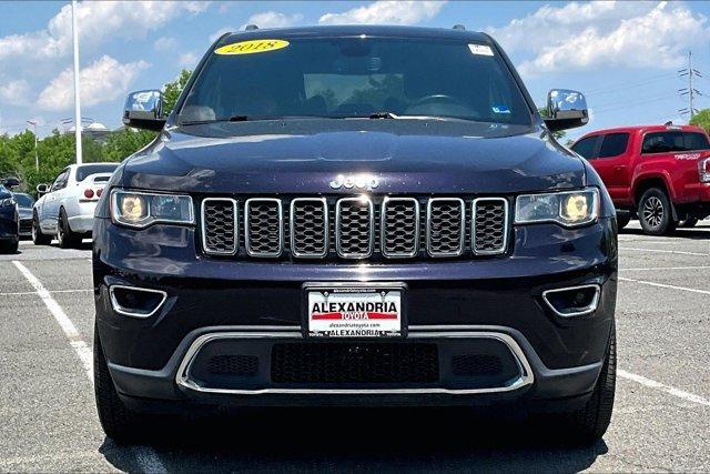used 2018 Jeep Grand Cherokee car, priced at $17,445