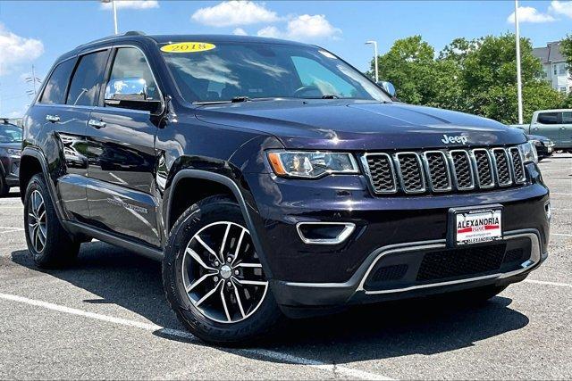 used 2018 Jeep Grand Cherokee car, priced at $17,445
