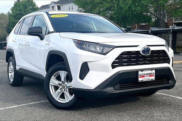 used 2021 Toyota RAV4 Hybrid car, priced at $24,950