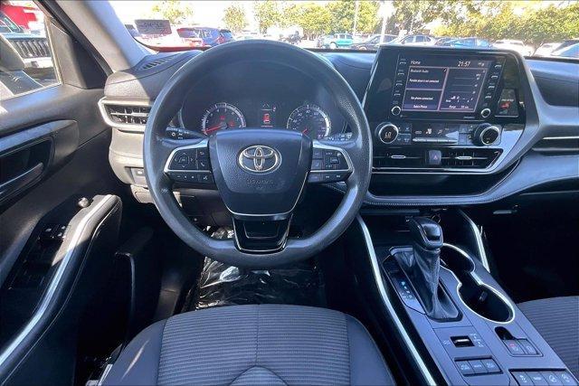used 2021 Toyota Highlander car, priced at $25,427