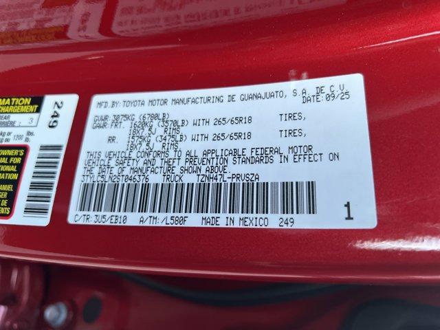 new 2025 Toyota Tacoma Hybrid car, priced at $59,124