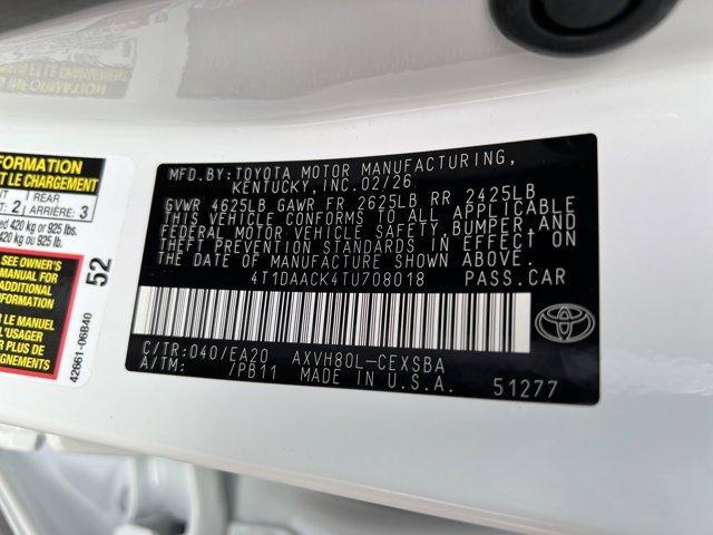 new 2026 Toyota Camry car